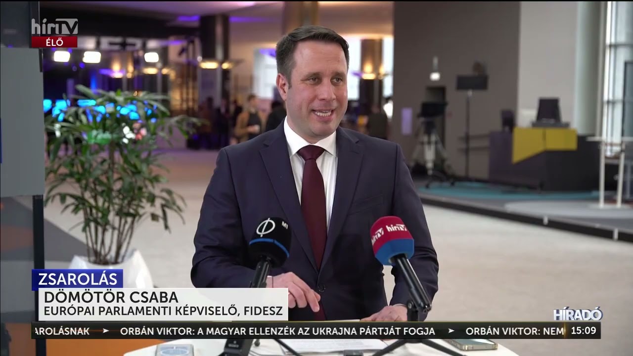 Az Európai Parlament néppárti többsége ma hitet tett az eddigi Ukrajna-politika mellett - HírTV