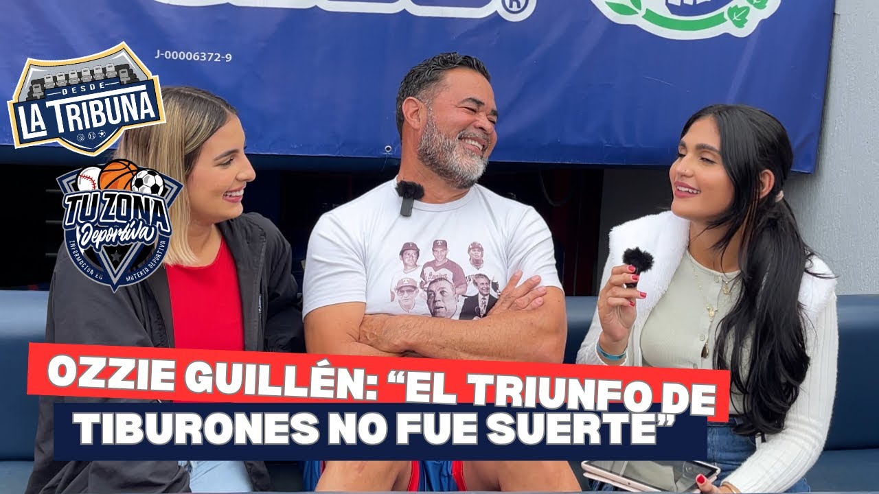 Oswaldo Guillén: “El campeonato de Tiburones no fue solo suerte, sino trabajo en equipo” - UPQNEUP