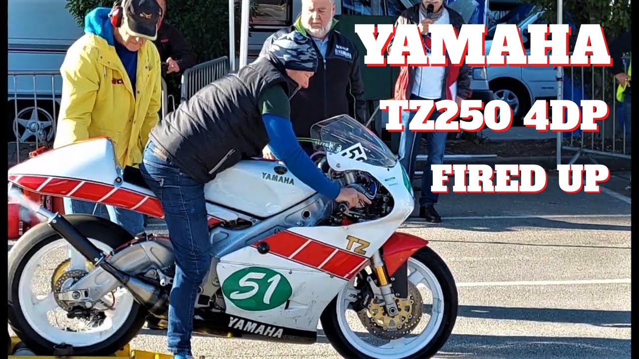 YAMAHA TZ250 4DP  GP bike, Stafford Classic bike show