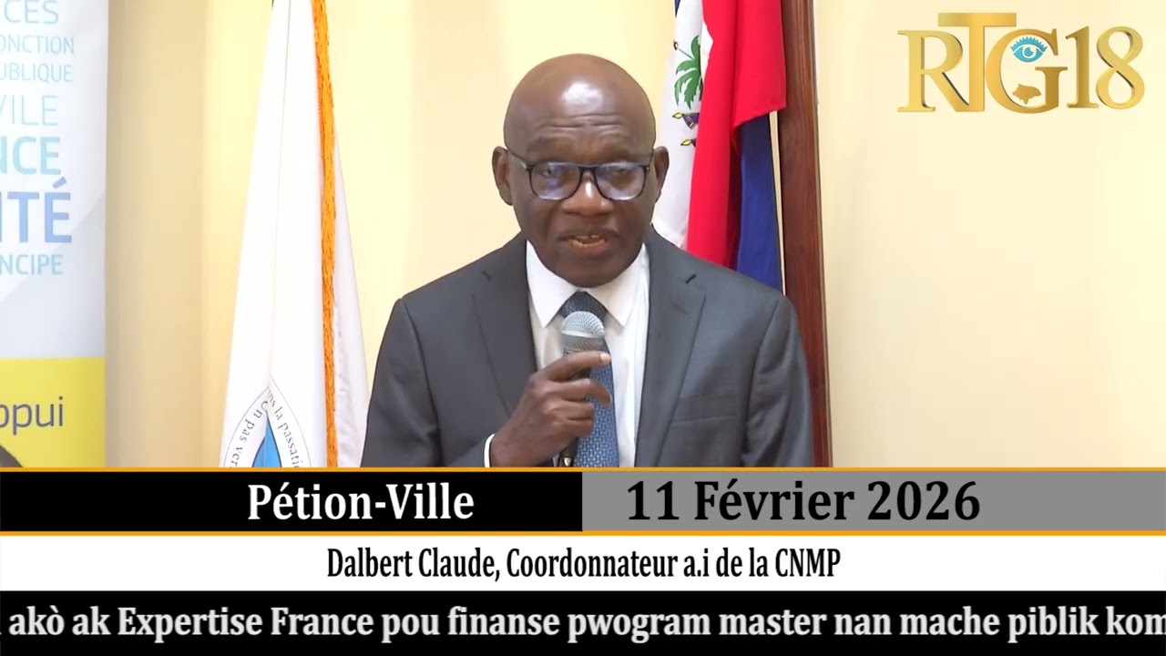 UEH siyen yon pwotokòl akò ak Expertise France pou finanse pwogram master CNMP ap egzekite