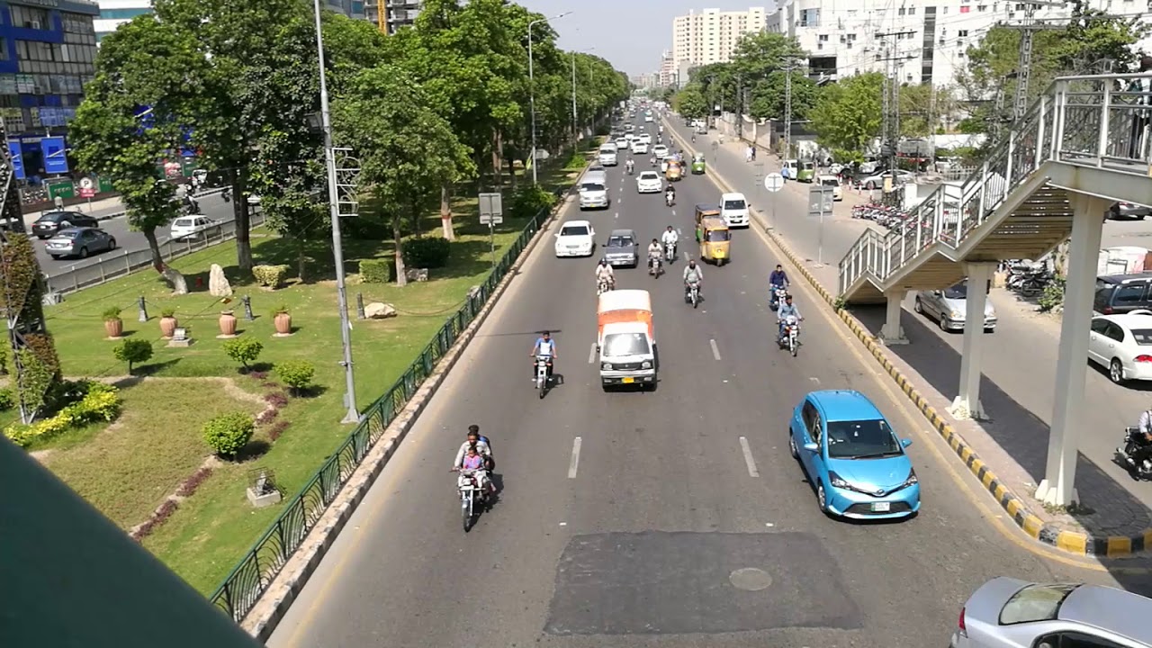 Time Lapse - Main Boulevard Gulberg, Lahore (Front of Hafeez Center)