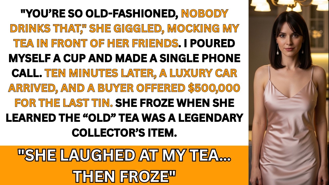 My Daughter-In-Law Laughed At My Tea. She Stopped Laughing