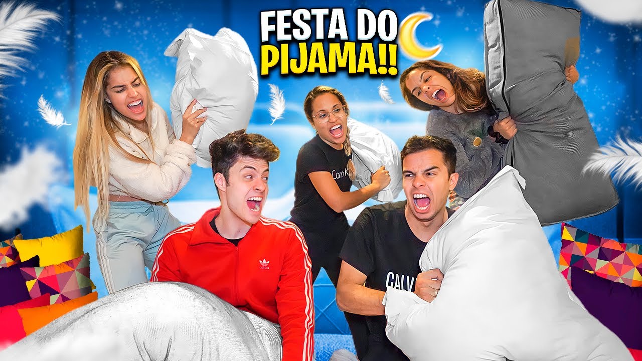 FIZEMOS UMA NOITE DO PIJAMA E ALGO BIZARRO ACONTECEU! - (TENSO!)