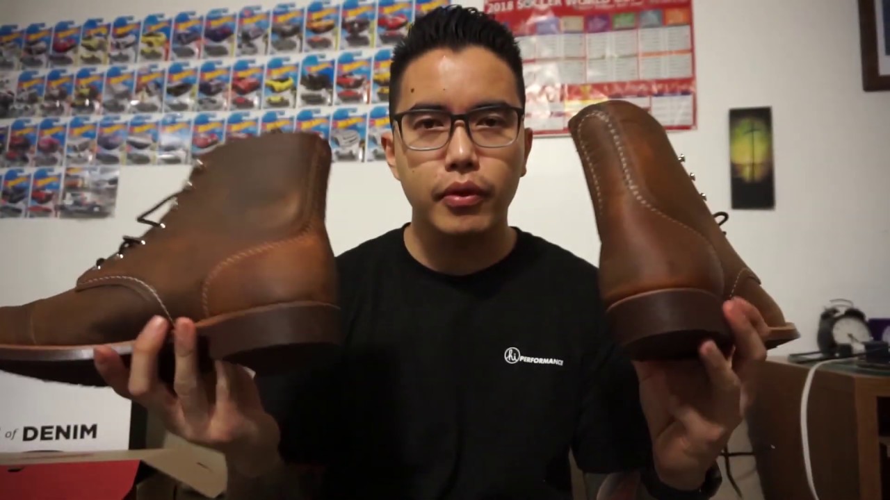 Gh&eacute; thăm tiệm gi&agrave;y Red Wing | Review Iron ranger 8085 6inch boots