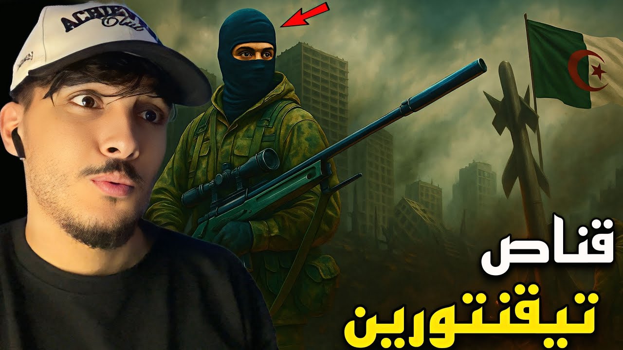 ردة فعلي على قناص تيقنتورين الجزائري الذي أصاب أهدافه من فوق المروحية 