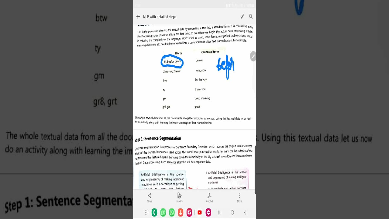 NLP Data Processing- Text normalization