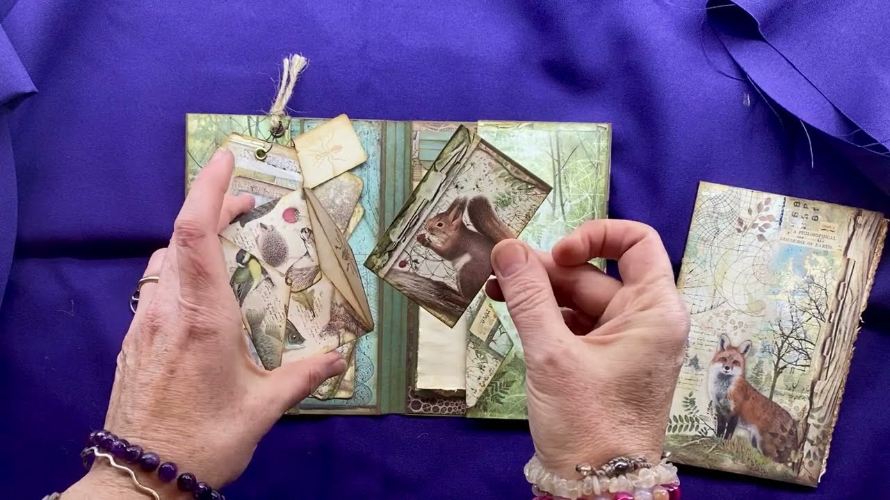 A Sunday afternoon Stamperia Folio Journal for me!