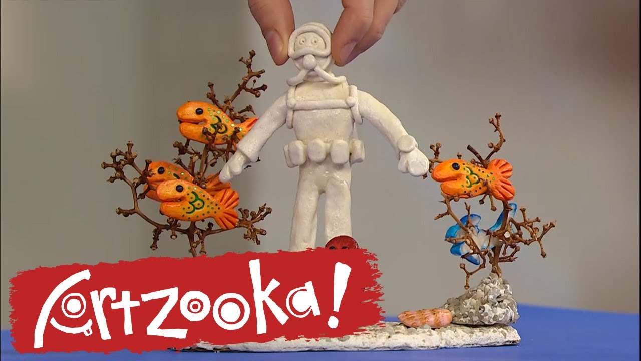 Making an Underwater Scene Out Of Clay! | FULL EPISODE | Artzooka! | Scholastic STEAM