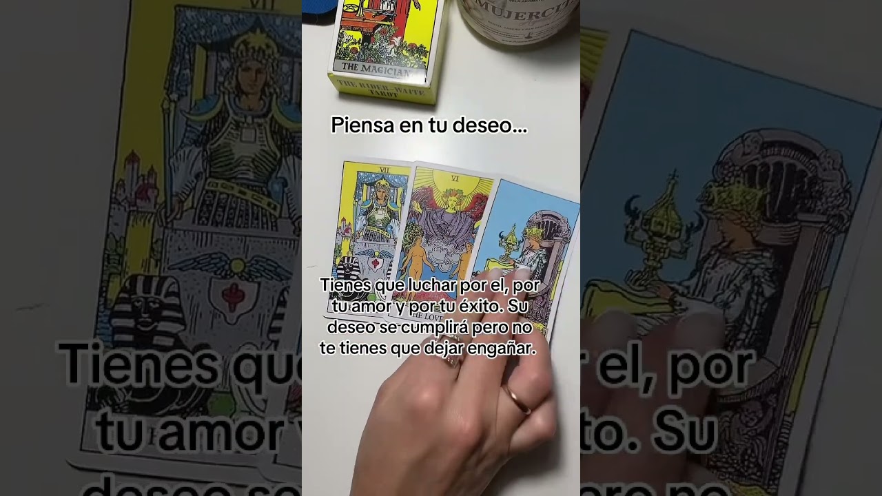 Deseo💫 #tarot #cartasdetarot #cartastarot