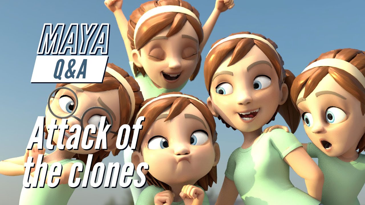 Maya Q&A - Attack of the clones - Using reference