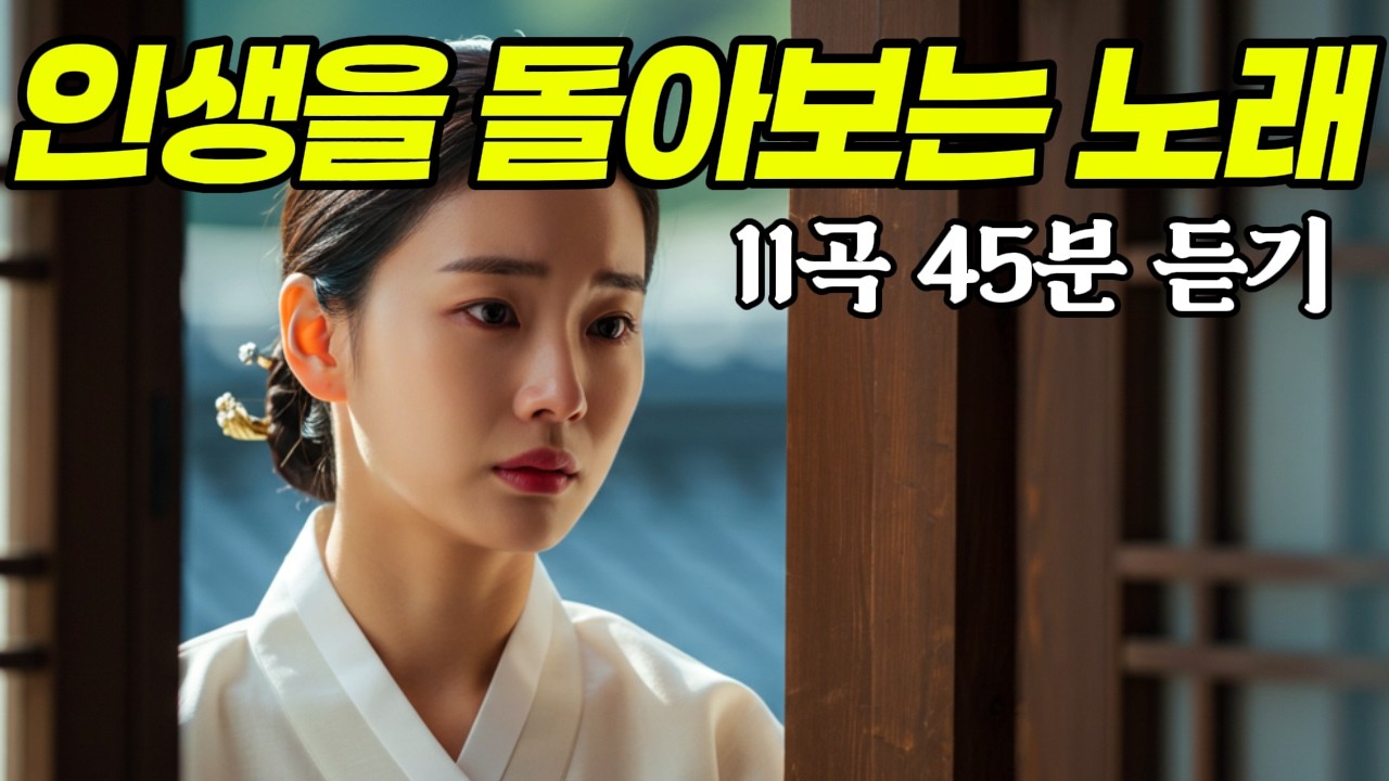 🎧자기 전에 45분 퓨전국악 11곡💝인생을 돌아보는 노래 모음 #사극풍