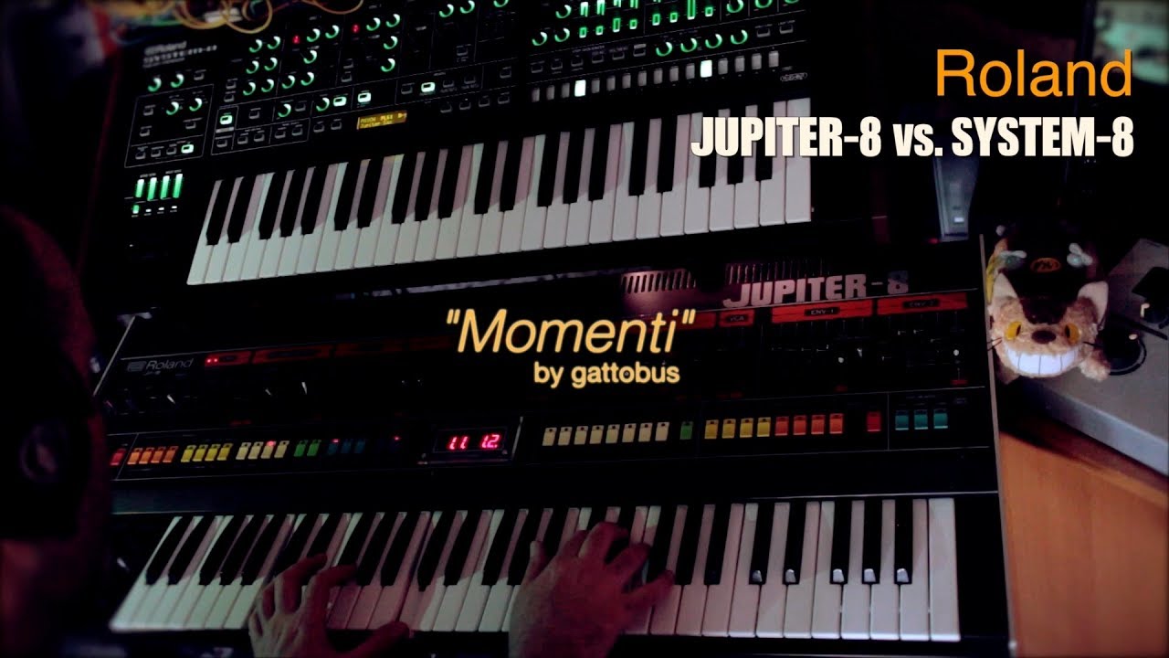 Roland JUPITER-8 vs SYSTEM-8 - 