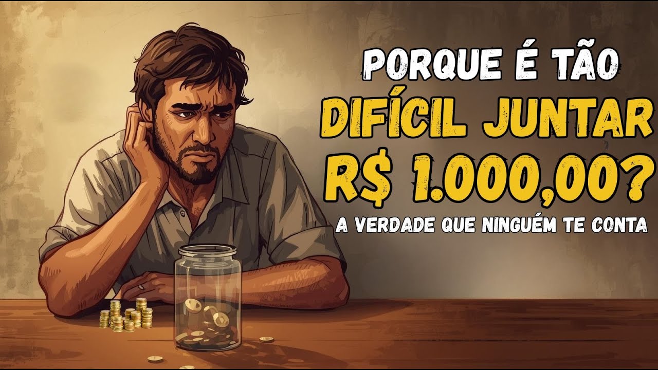 Juntar os Primeiros R$1.000 &eacute; o Maior Desafio da Sua Vida (Mas D&aacute; Pra Vencer!)