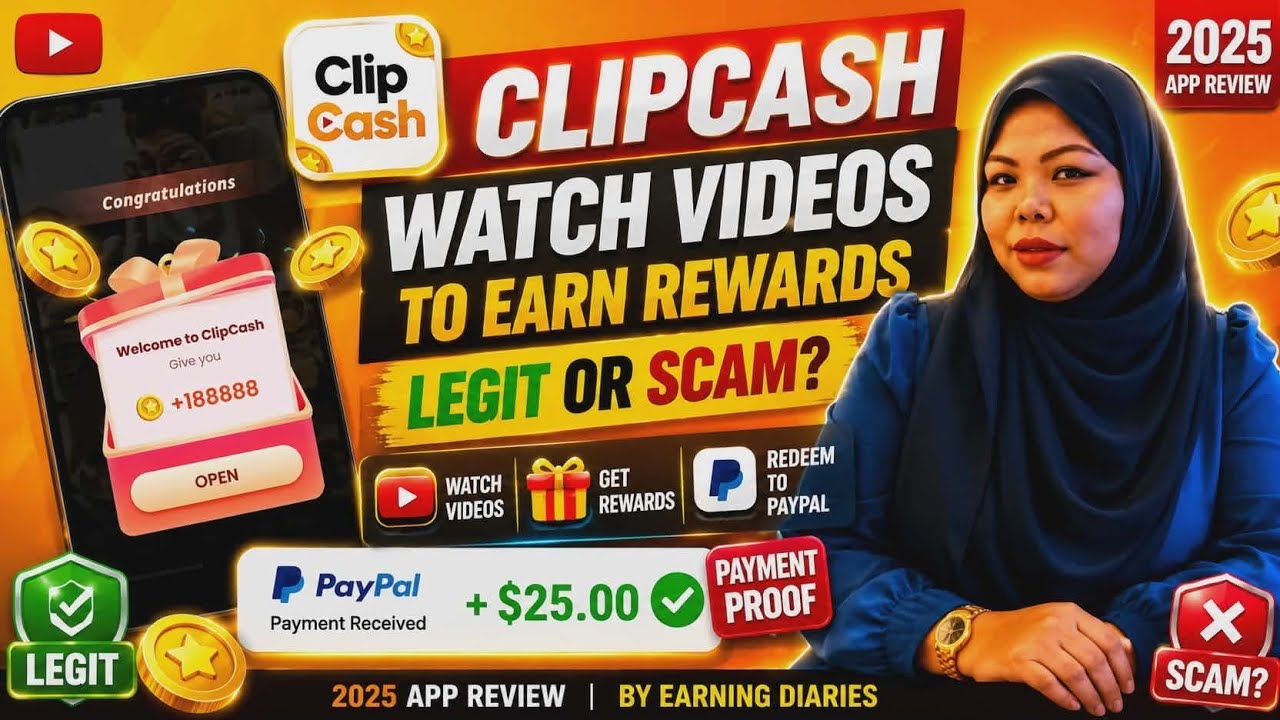 ClipCash Rewards AppReview2025