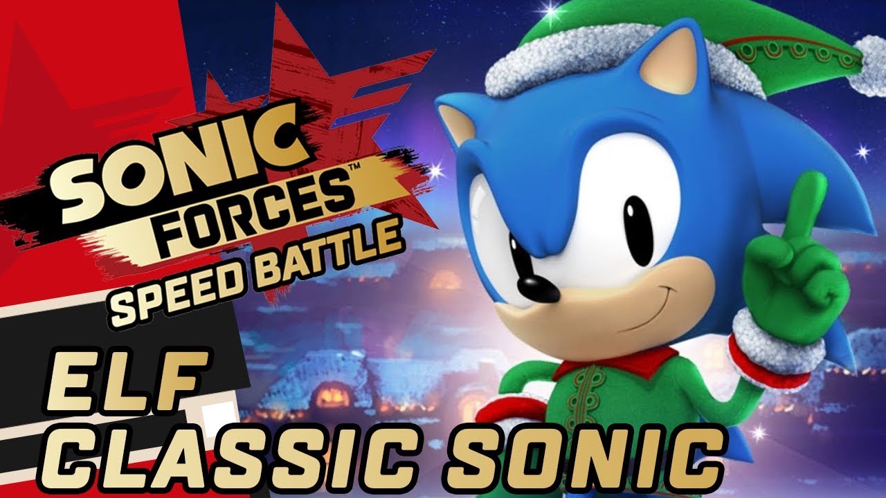 Sonic Forces: Speed Battle - Gotta Snow Fast Event: Elf Classic Sonic Gameplay Showcase