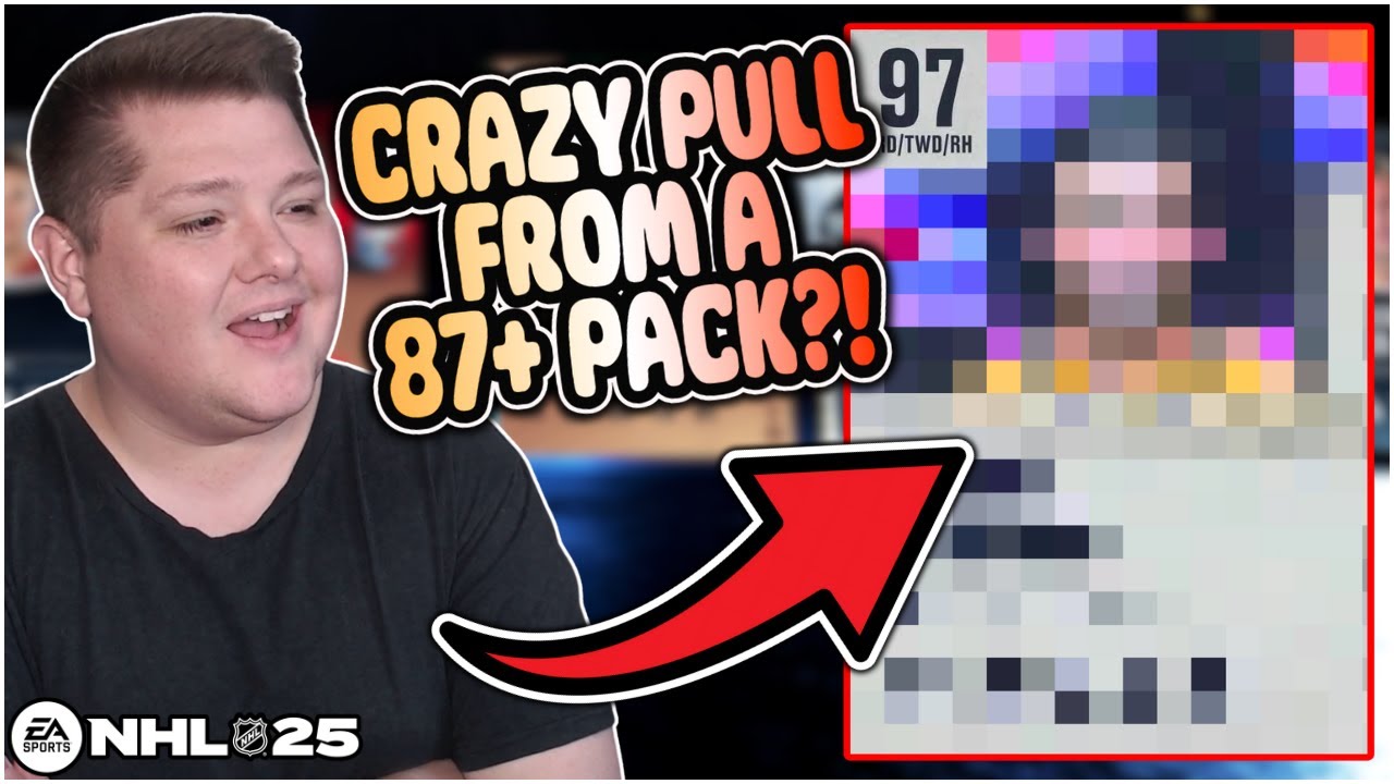 97 OVR PULL IN A GOLD PACK?! | NHL 25 Pack Opening