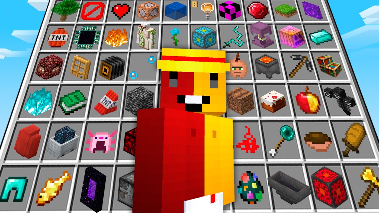 testei ITENS ILEGAIS no minecraft!