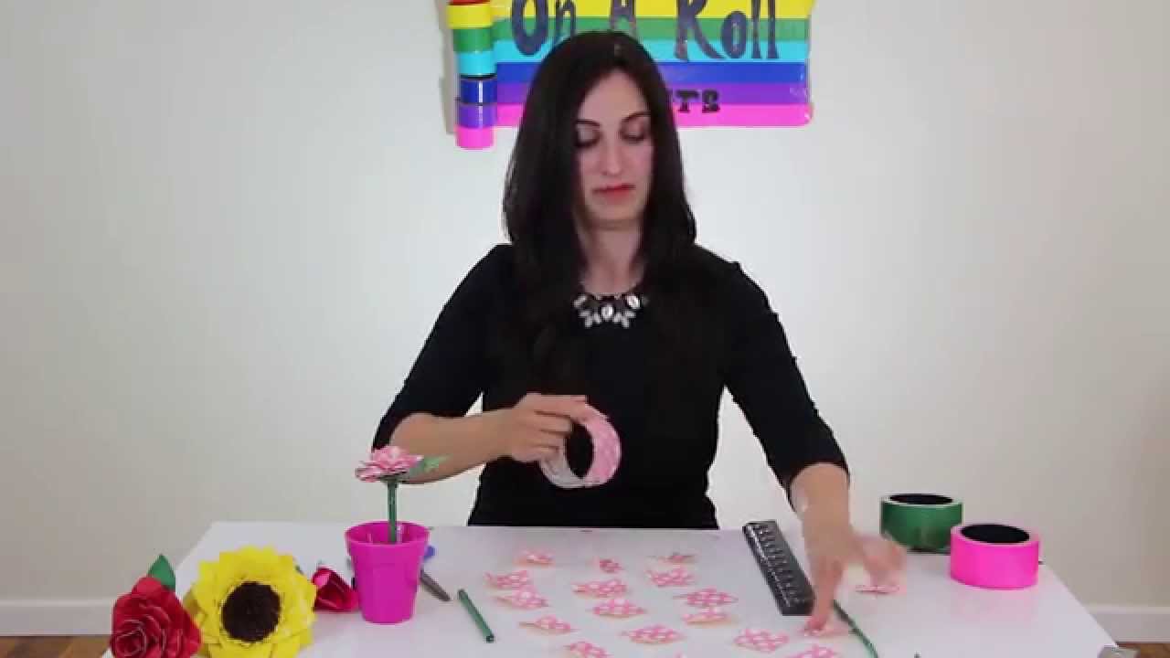 How to Duct Tape Rose