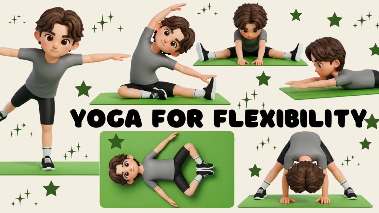 Super Flexibility in 5 Minutes! | Health | Yoga Poses for Kids | Yoga for Kids| Yoga for Children