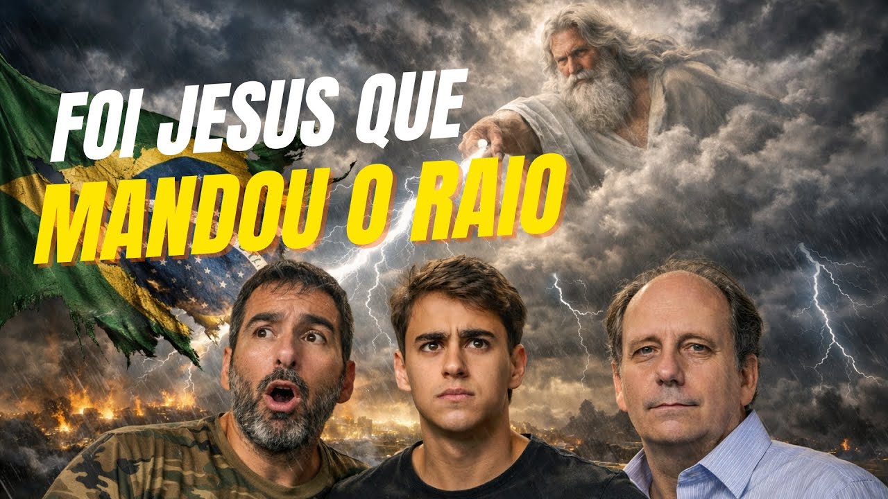 PASTOR MARCELO DE CARVALHO CRÍTICA LAMARTINE POSELLA E DIZ QUE RAIO É SINAL DE DESOBEDIÊNCIA