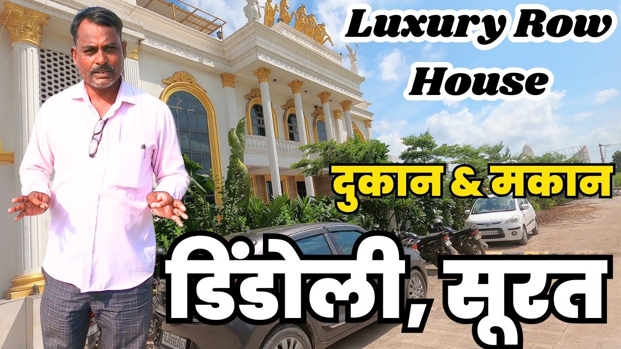 🏡 Luxury Row House for Sale in Dindoli | Premium Dukan & Makan Available | Investment Opportunity!