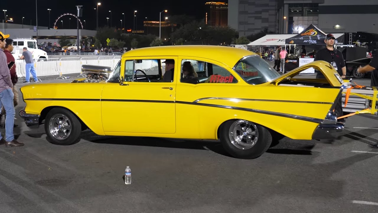 1957 Chevy Project X at Sema (Supercharged)