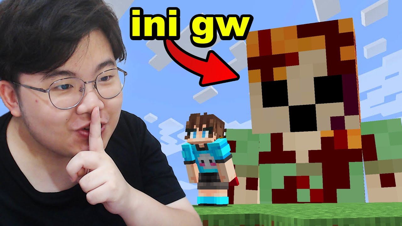 Gw Takutin Temen Gw Dengan Creepypasta Palsu Buatan Gw di Minecraft