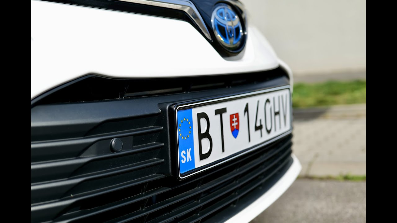 ALTI GIRI MONO - minimalistický držiak ŠPZ a Toyota Corola Hybrid