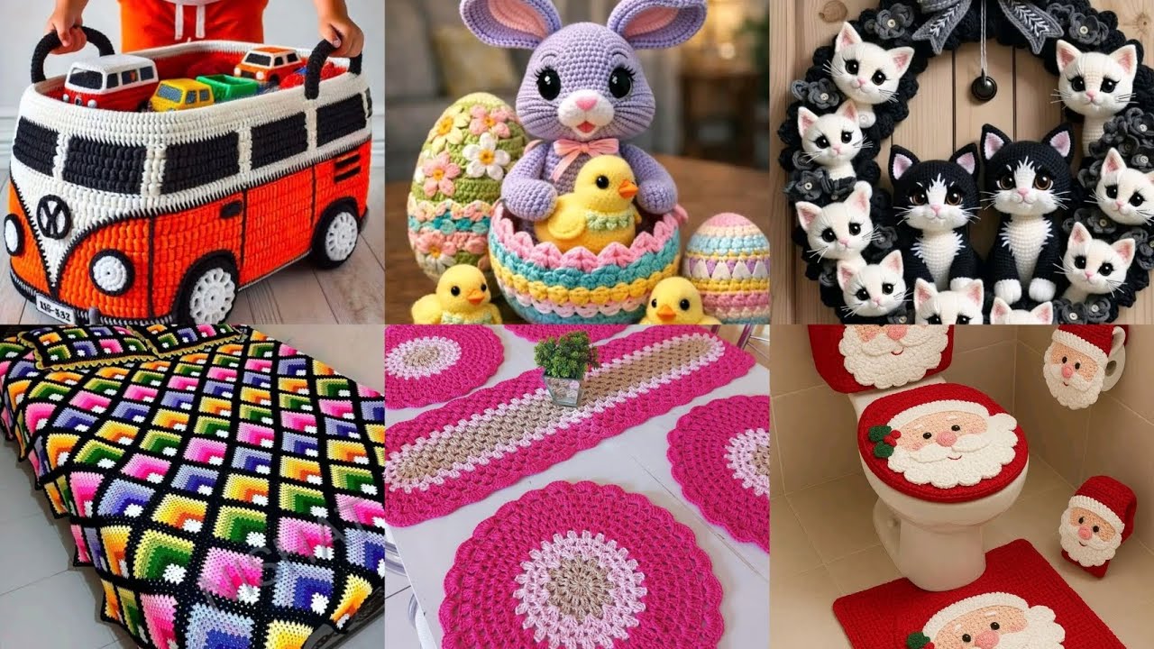 Most beautiful & attractive crochet handmade items and ideas ||Home decor ideas part C 2026