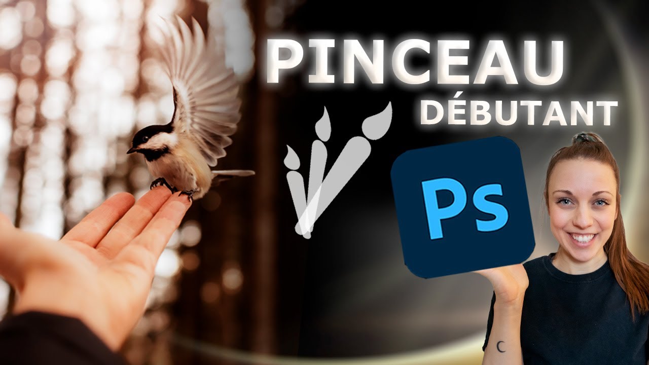 Pour retoucher dans PHOTOSHOP tu as besoin du PINCEAU
