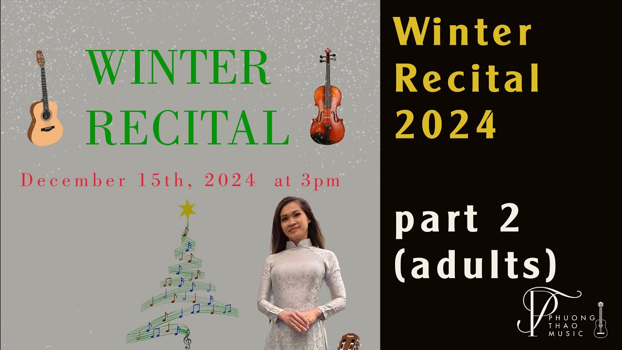 PT music | Winter Recital 2024 (Adult)