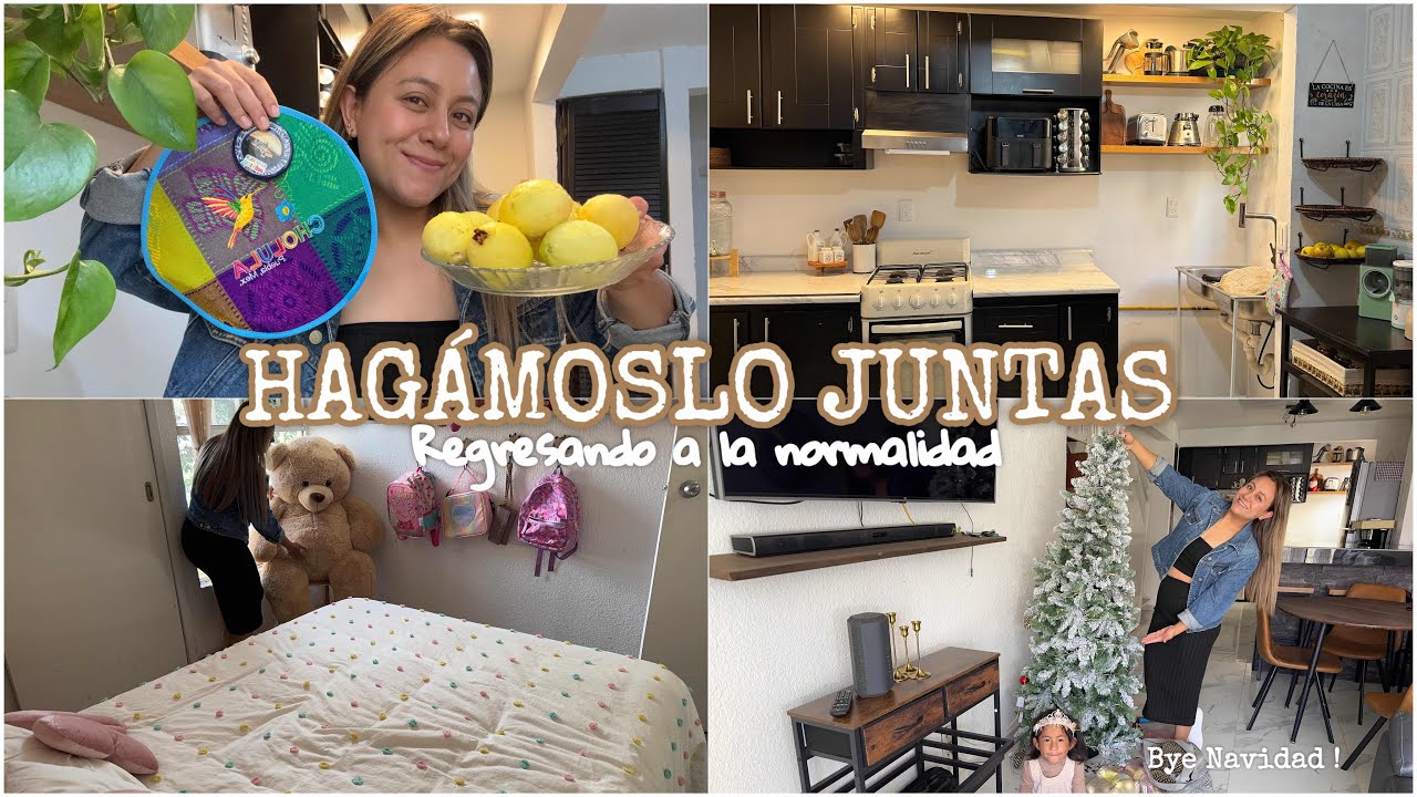 Adiós Navidad! 🎄 me sentí mal todo el día || Rutina diaria || Cocina Conmigo económico y nutritivo ✅