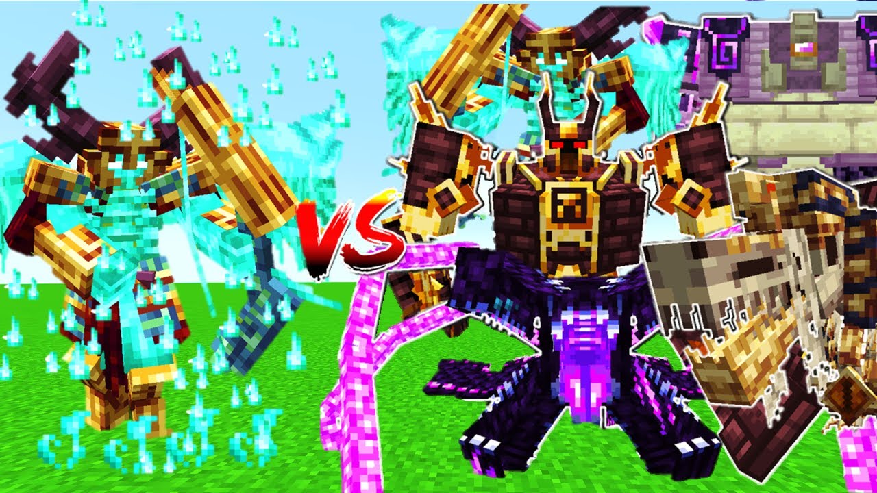 COMPLETED MALEDICTUS VS L_ENDER'S CATACLYSM BOSSES - MINECRAFT