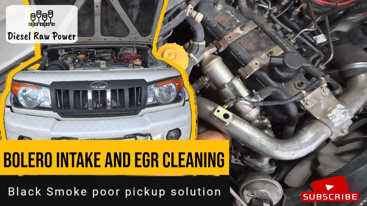 Bolero EGR and Intake line cleaning | Diesel Raw Power