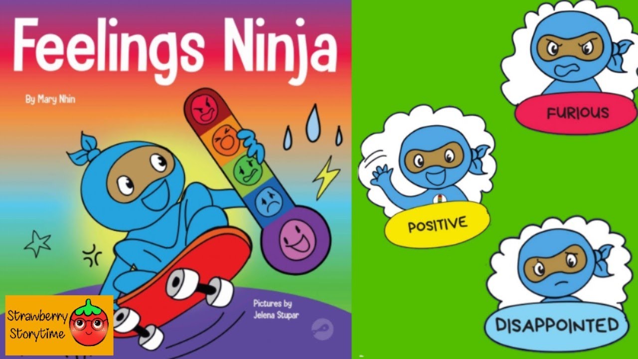 Feelings Ninja by Mary Nhin | Kids book read aloud | Bedtime story