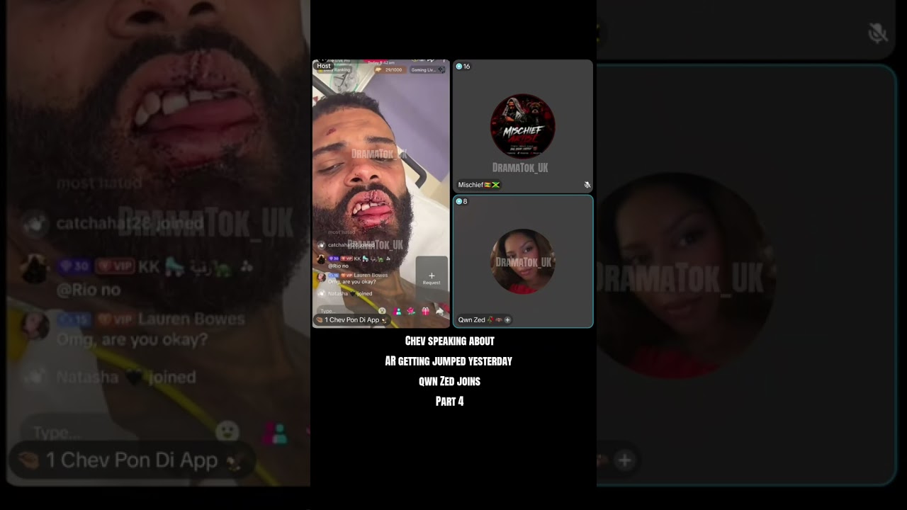 chev speaking on AR Most Hated Part 1 #chev #ar #tiktok #dramatok #drama #nittytok #jumped #rushed 