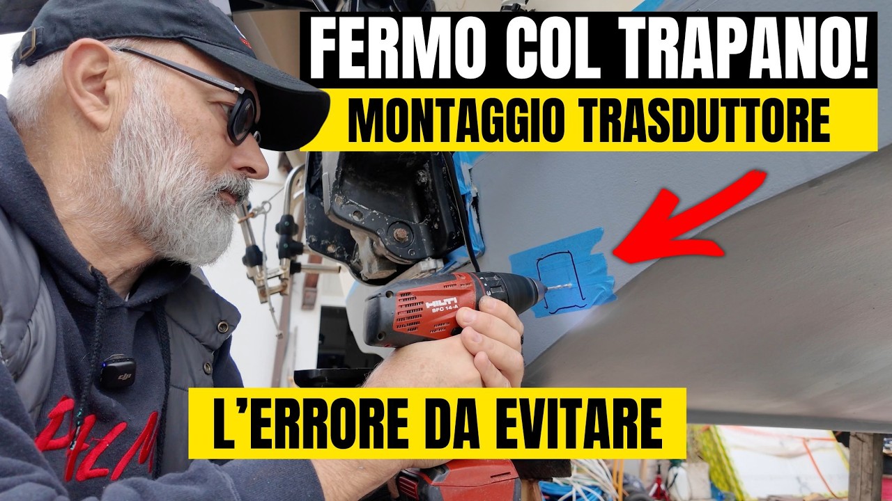 Installazione Sonde Furuno + TM150M + P66 su Boston Whaler (Guida Completa)