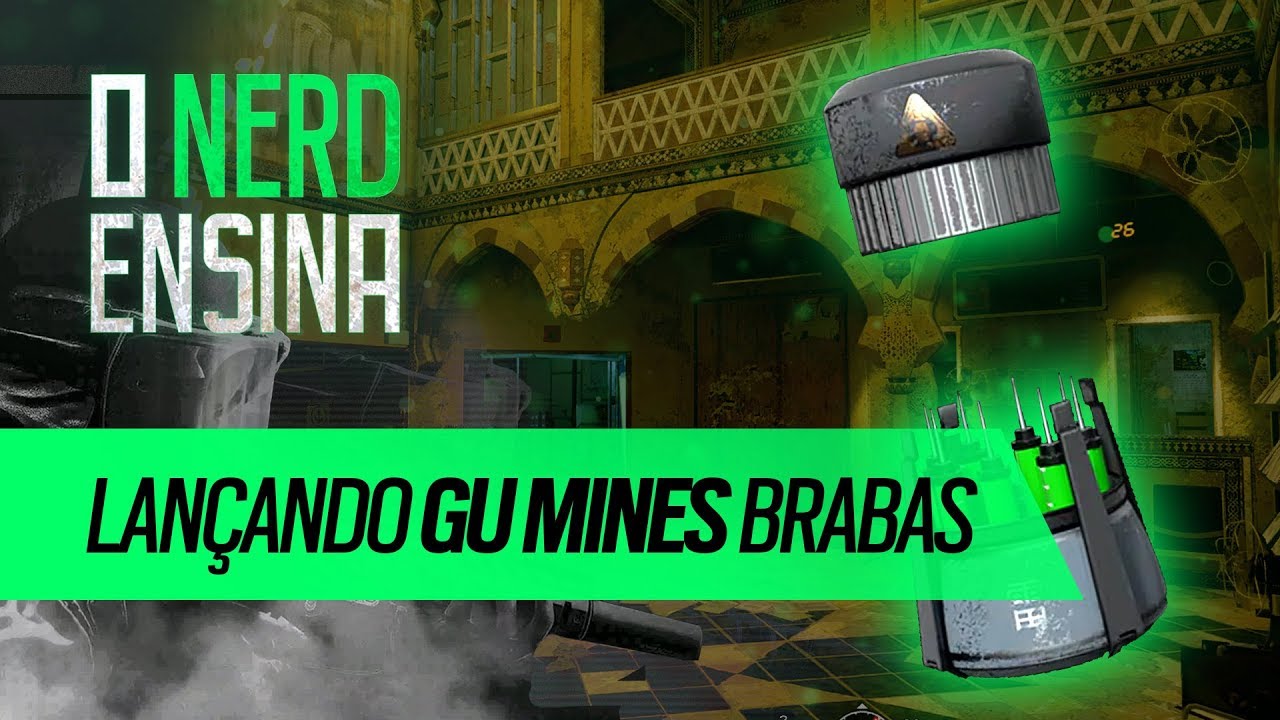 LANÇANDO GU MINES BRABAS | O NERD ENSINA | Rainbow Six Siege