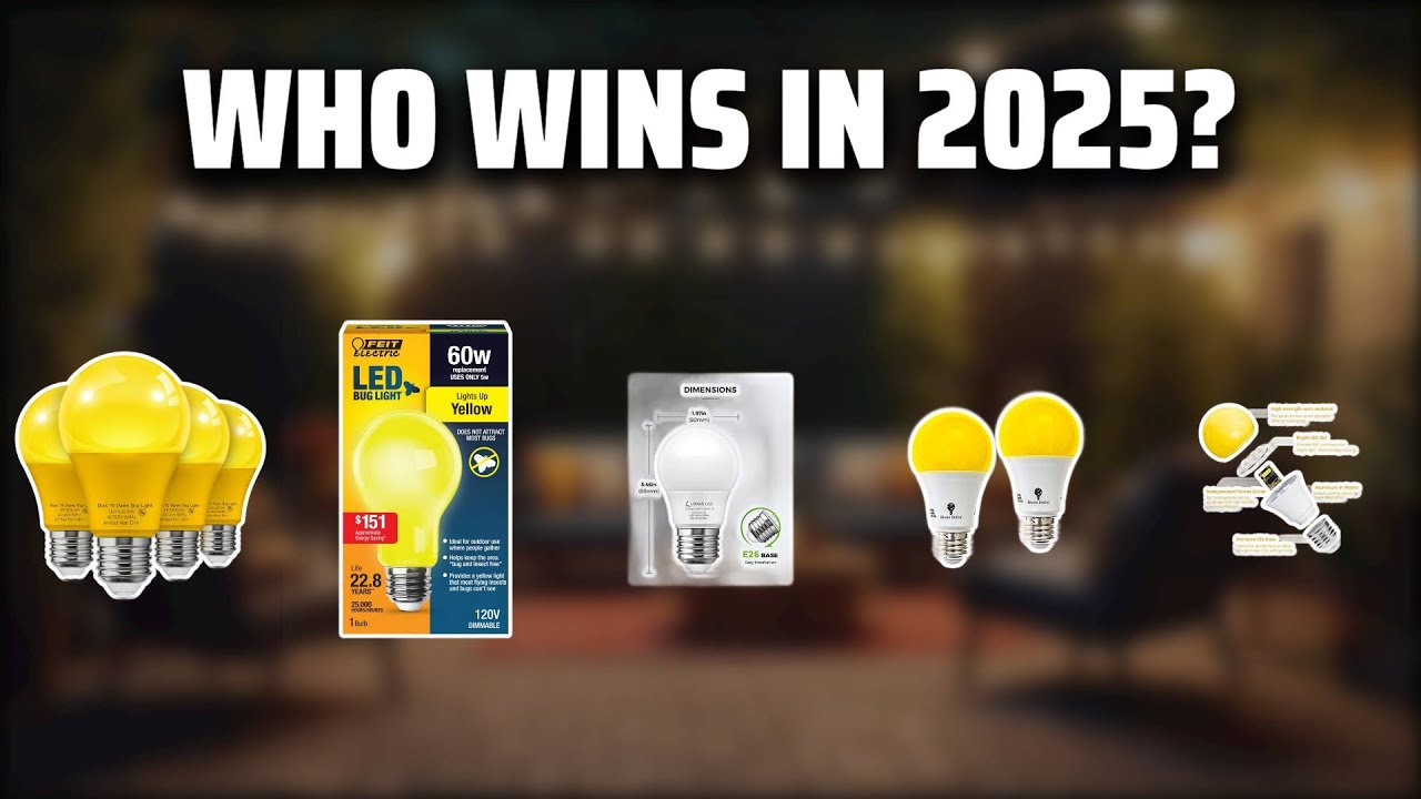 The Top 5 Best Yellow Bug Lights in 2025 - Must Watch Before Buying!