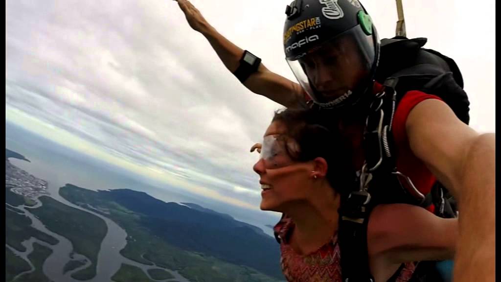 Emily Skydive Cairns January 2015