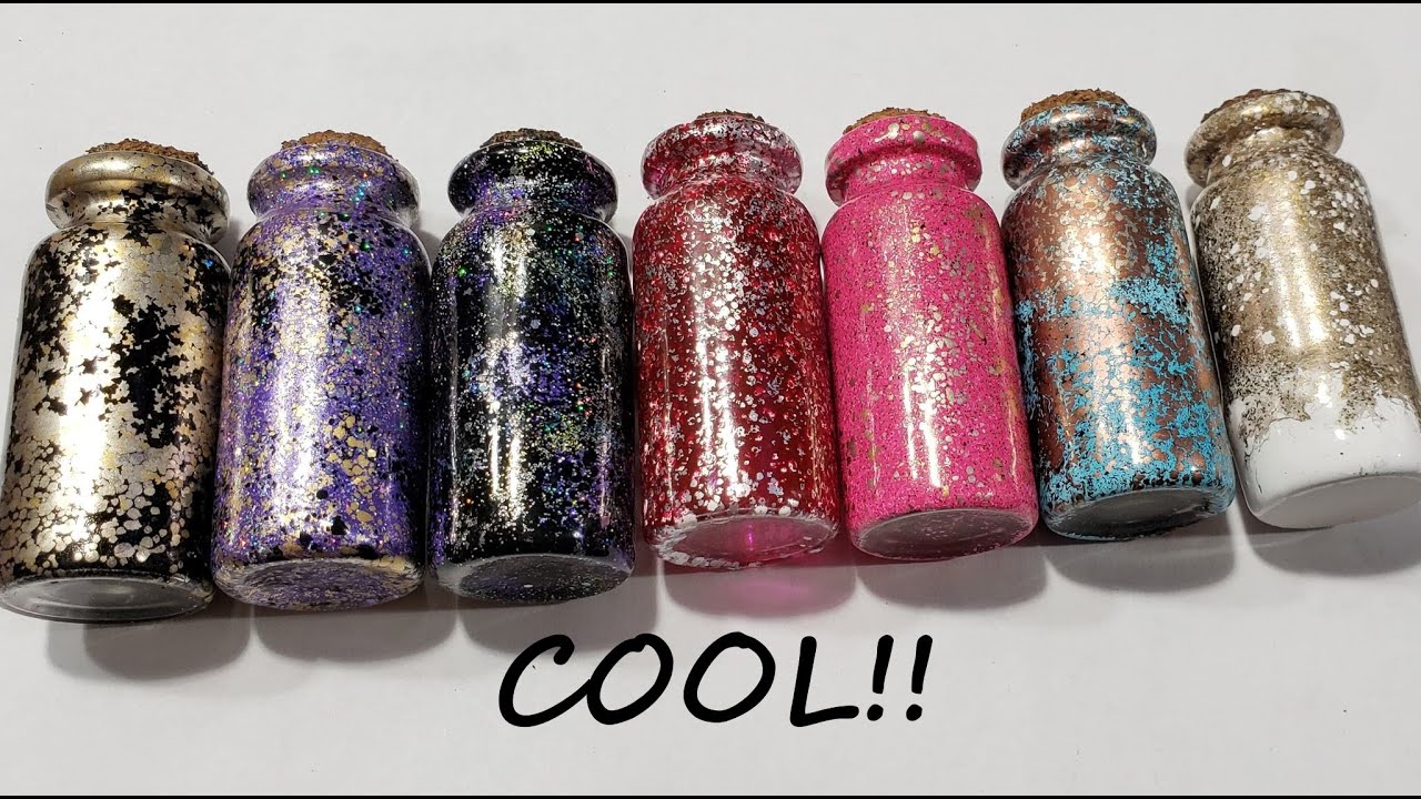 How To Make Beautiful Embossed Bottles - EASY!