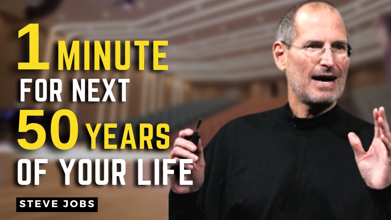 One of the Greatest Speeches Ever | Steve Jobs | Inspirational Speech | 1 minute motivation