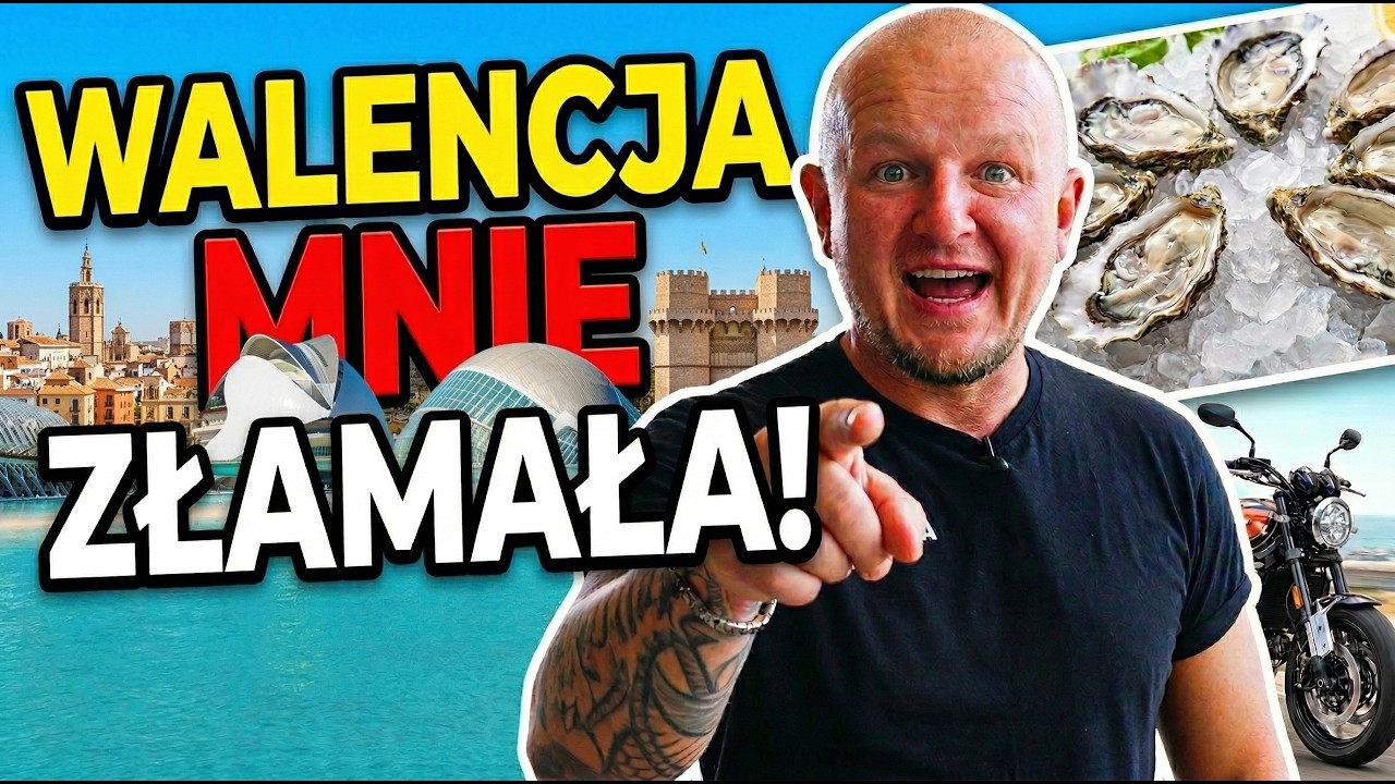 WALENCJA mnie ZŁAMAŁA 🤯 Ostrygi, futurystyczne MIASTO i MOTOR, który mnie ZOSTAWIŁ | The Banana Life