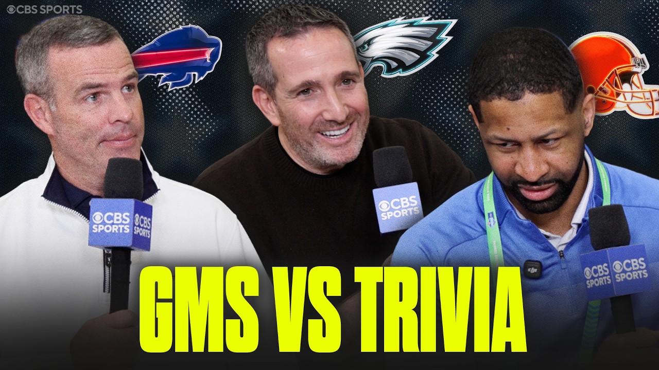 7 NFL General Managers Play a Game of Trivia 🧠 ✅