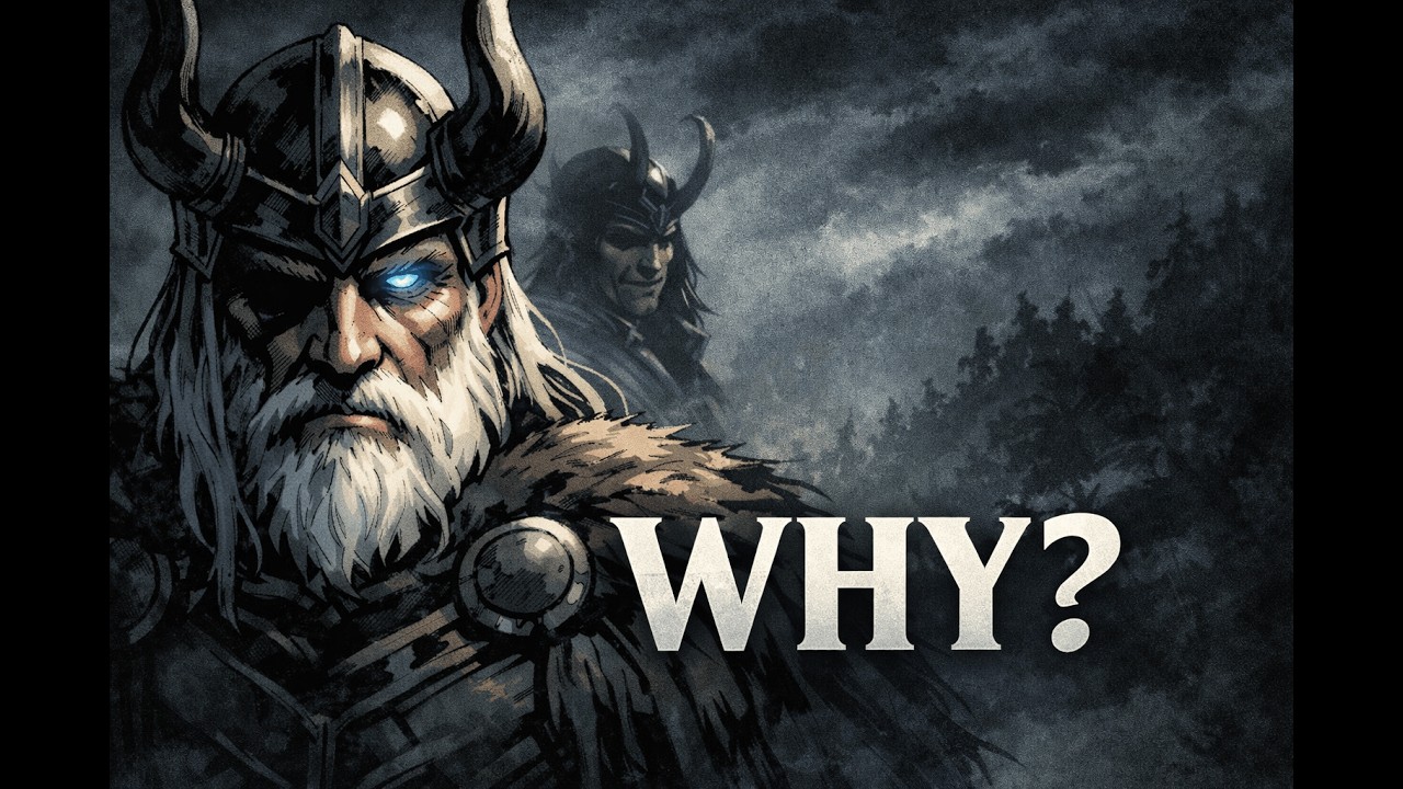 Why Odin Never Killed Loki. norse mythology explained