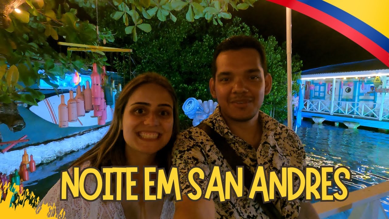 P04E04 - Noite em San Andrés: Passeio pelo calçadão, jantar e experiência na ilha