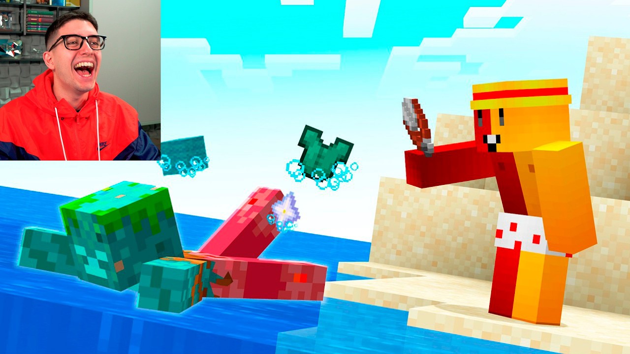 Posso "TESOURAR" Mobs no Minecraft!