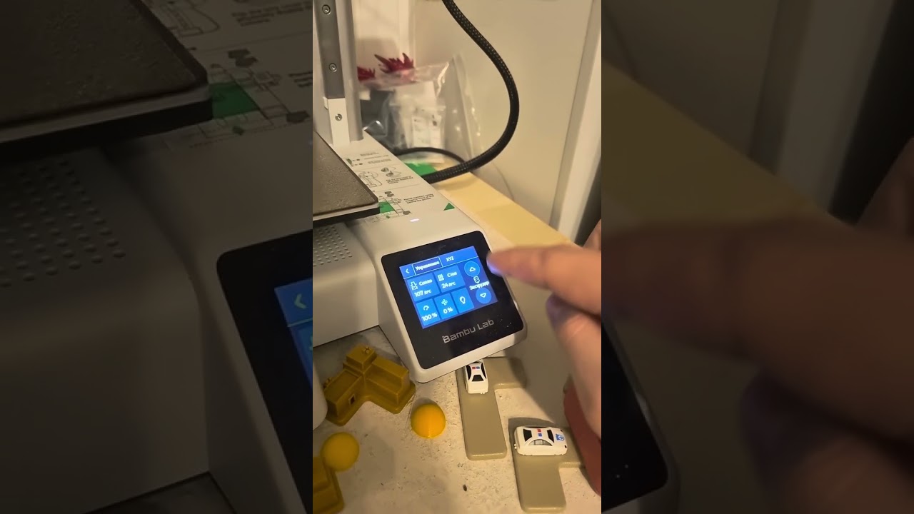 Чистим сопло на a1 и a1 mini