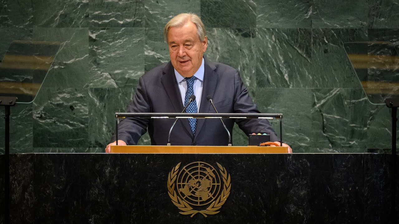 Secrétaire général des Nations Unies - Débat général, 80e session | Assemblée générale #UNGA |
