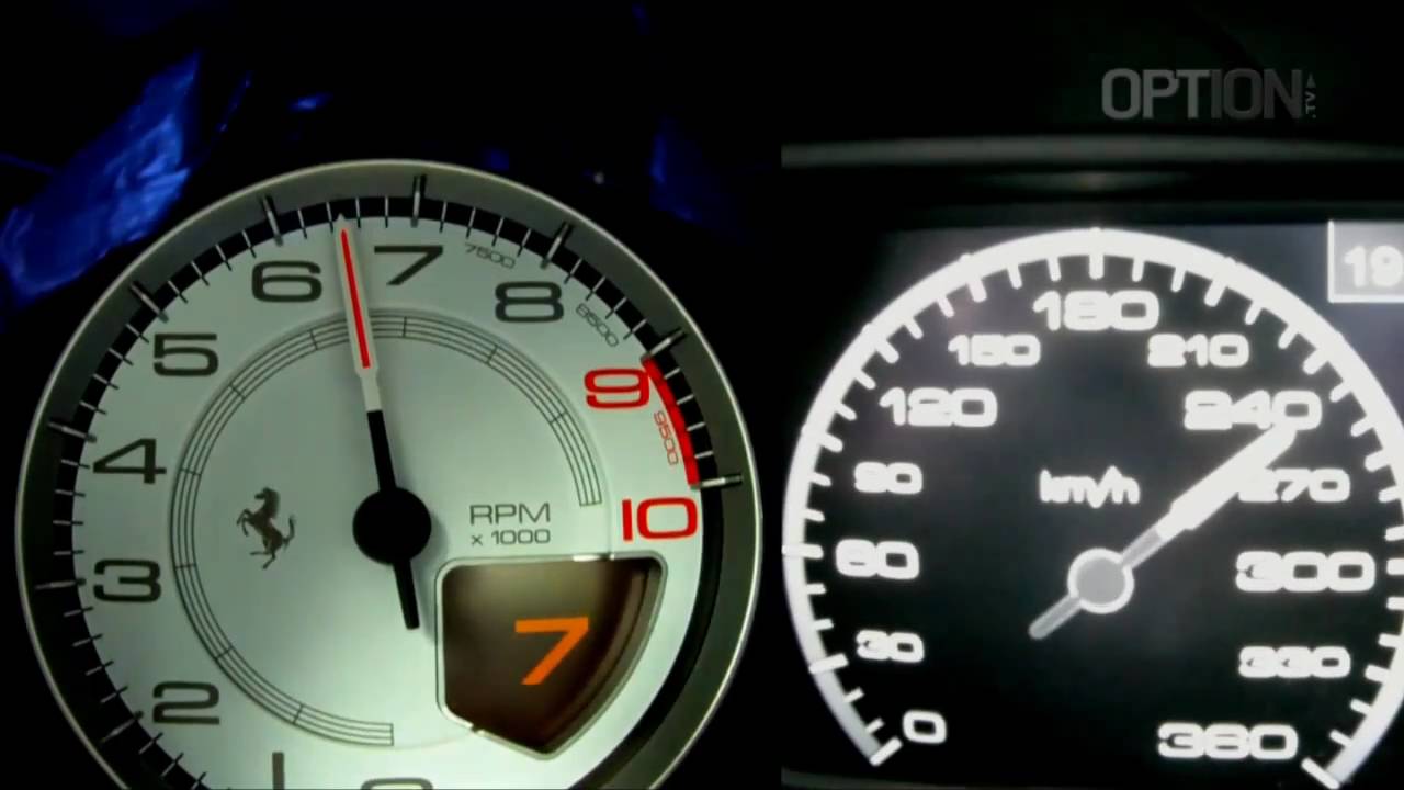 290 km/h en Ferrari 458 Italia Oakley Design (Option Auto)